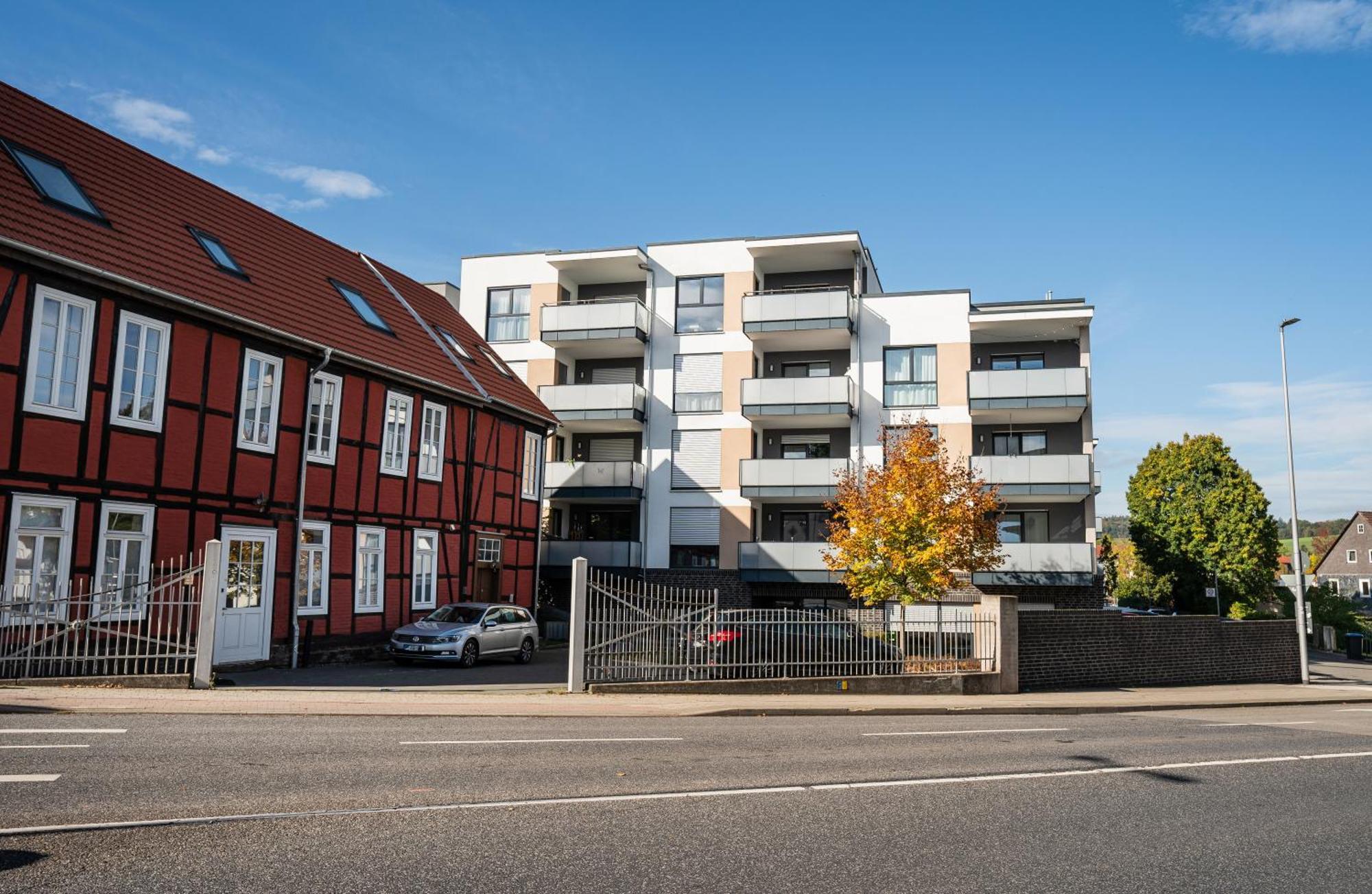 באד הרספלד Reitz - Apartment I Zentrale Lage I Stellplatz I 55Qm I 2 Zimmer I Kueche I Bad I Terrasse מראה חיצוני תמונה